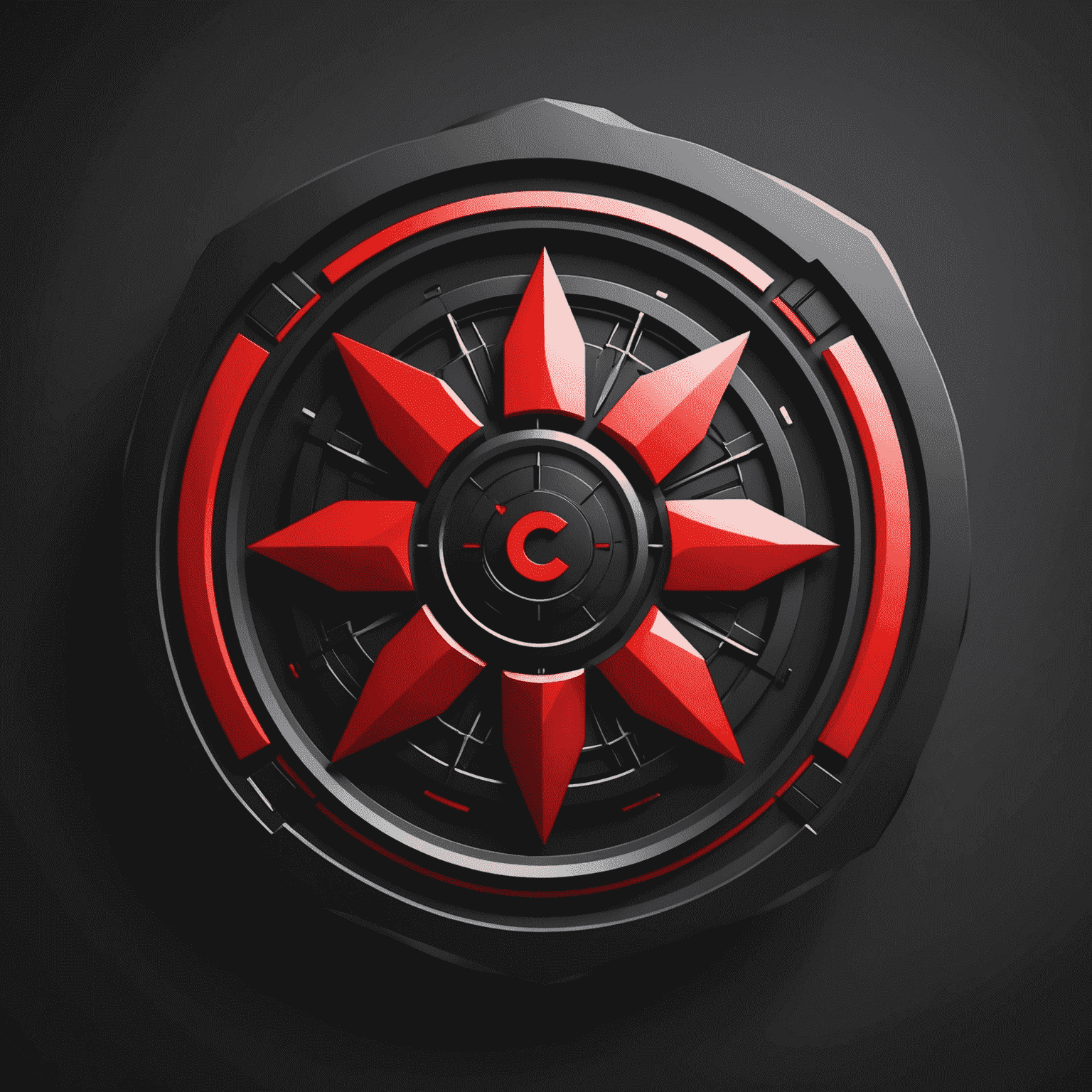 DigitalCoreIT company logo in red and black colors, depicting a stylized digital core